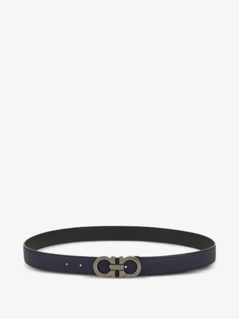 Ferragamo reversible and adjustable Gancini belt