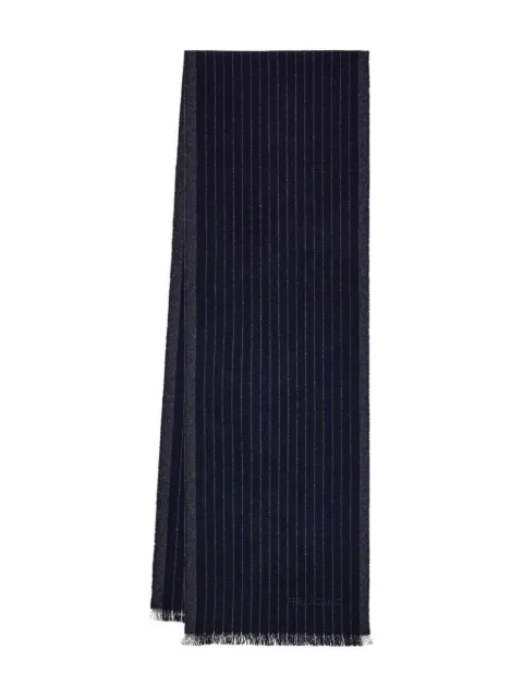 Ferragamo striped-pattern scarf
