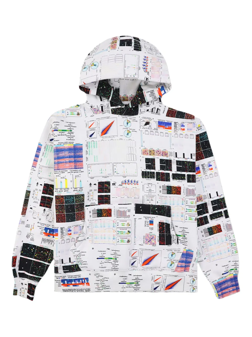 Pleasures Textbook hoodie | White | Image 1