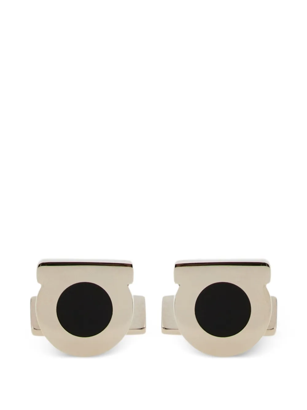 Ferragamo gancini silhouette cufflinks | Silver | Image 1