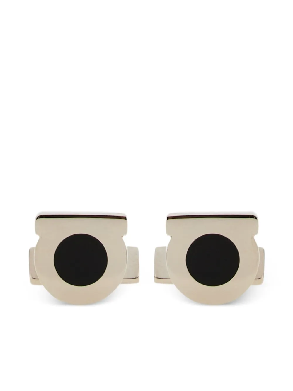 Ferragamo gancini silhouette cufflinks | Silver | Image 1