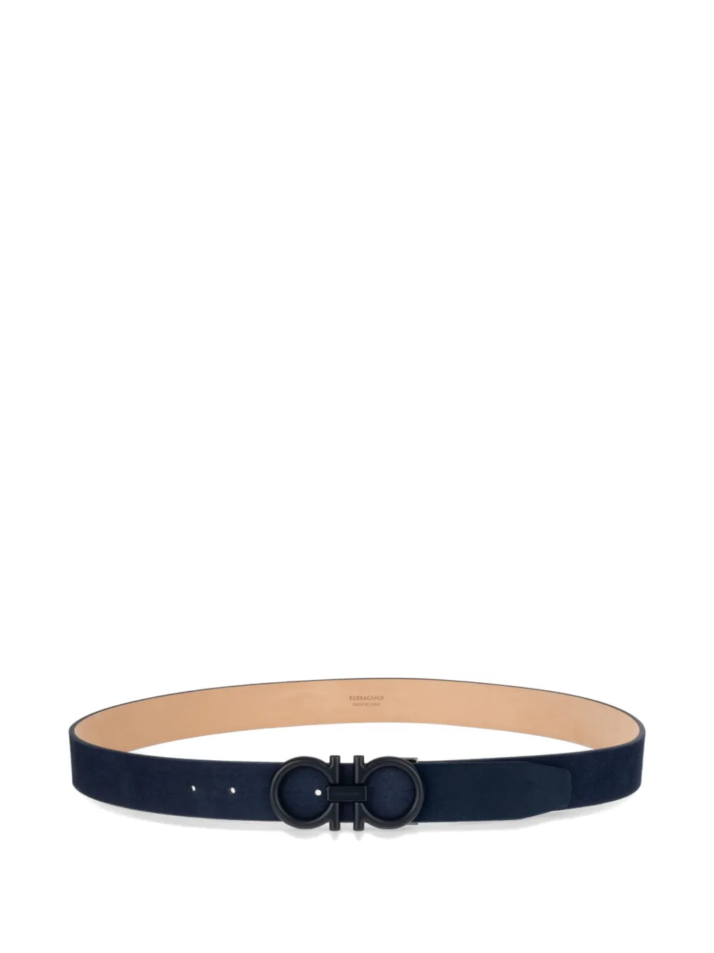 Ferragamo Adjustable Gancini belt - Blue