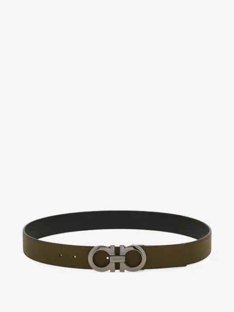 Ferragamo ceinture réversible à boucle Gancini