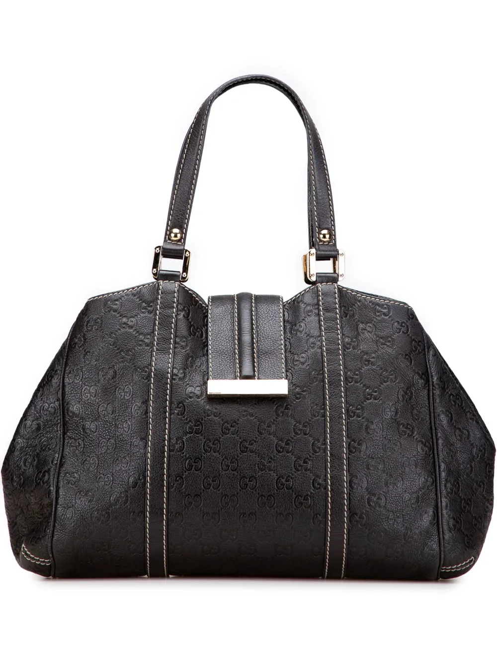 Pre-owned Gucci 2000-2015 Ssima New Ladies Tote Bag In Brown