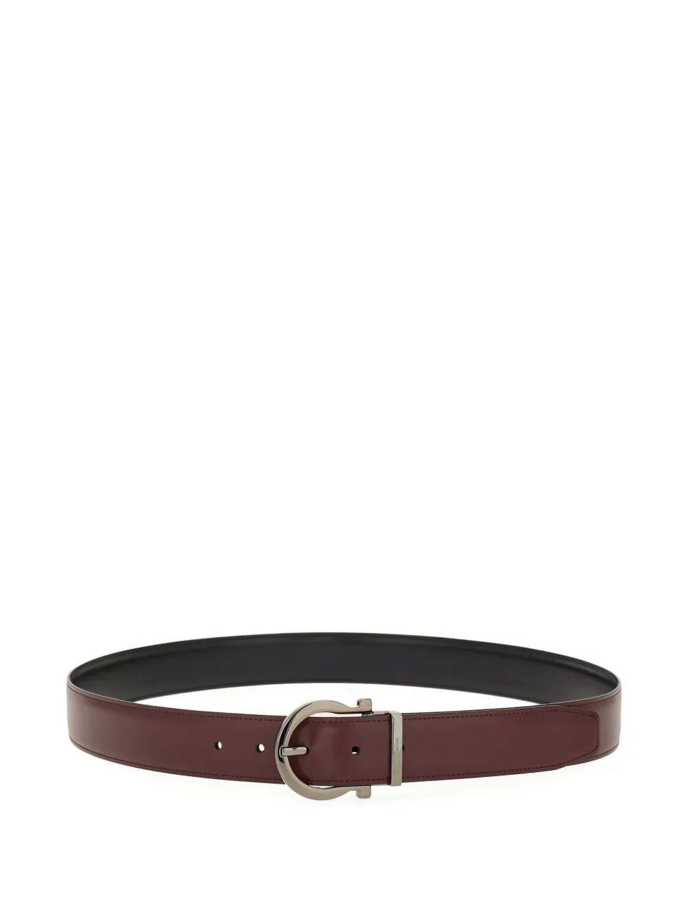 Ferragamo reversible gancini belt | Brown | Image 1