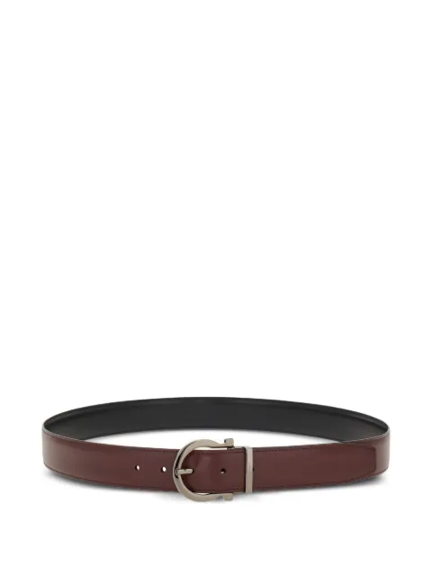 Ferragamo reversible gancini belt