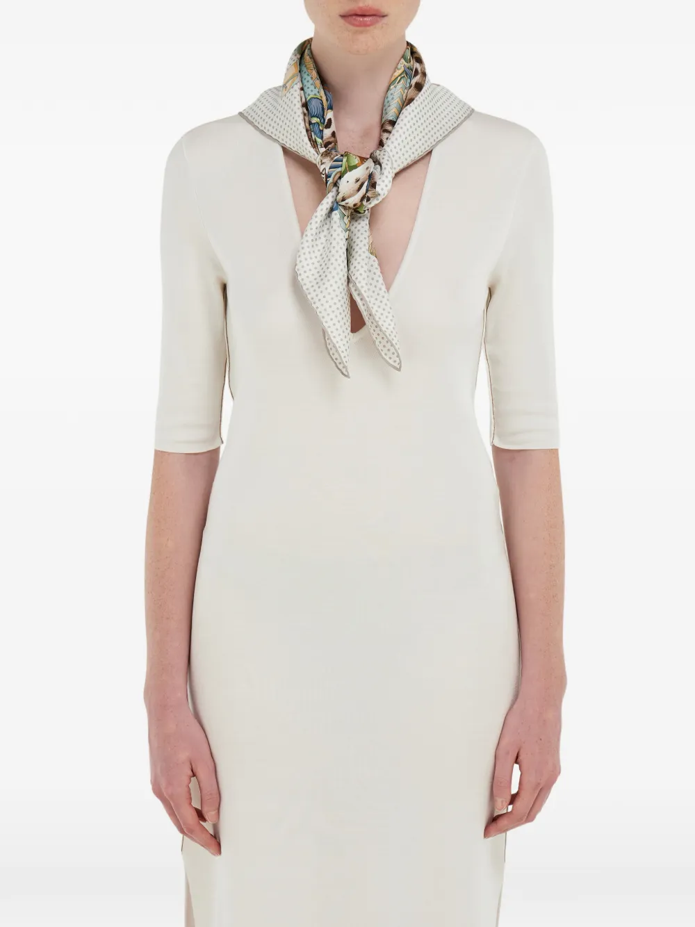 Ferragamo Cheetah-print silk scarf | Image 2