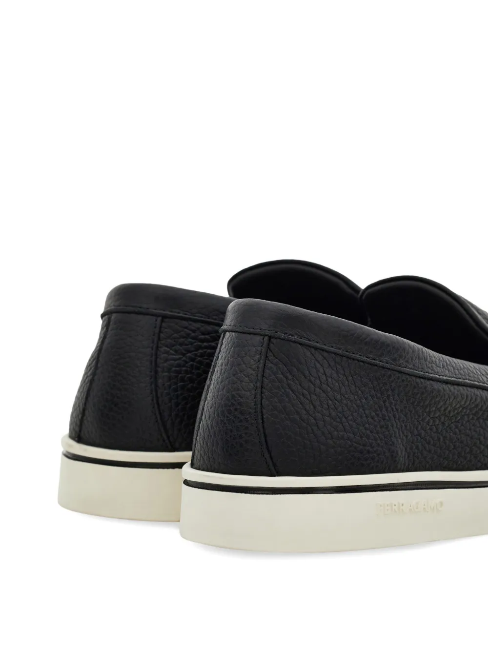 Ferragamo Gancini loafers Zwart