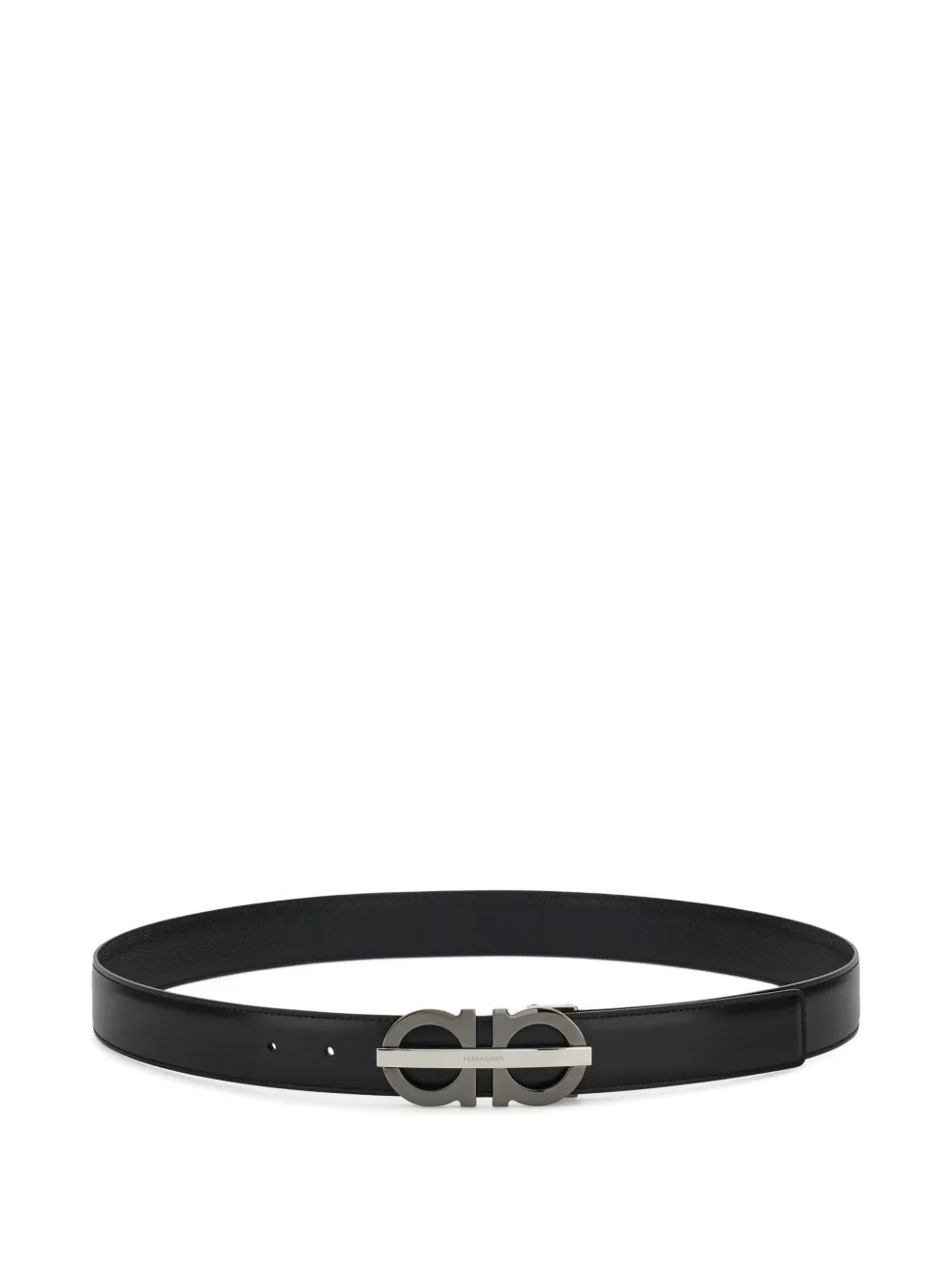 Ferragamo reversible Gancini buckle belt | Black | Image 1