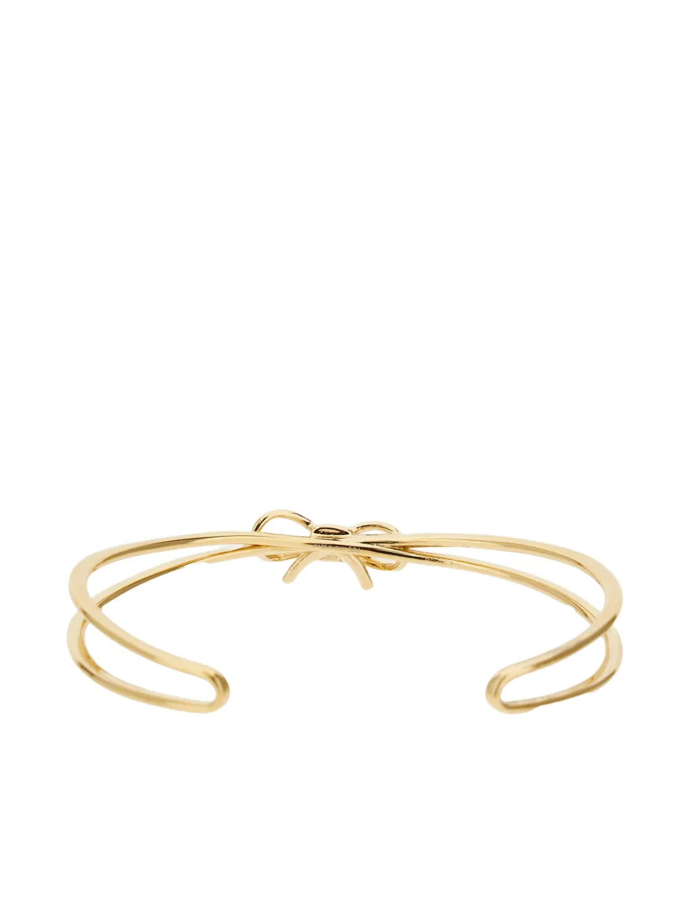 Ferragamo Bangle Bow Bracelet In Gold