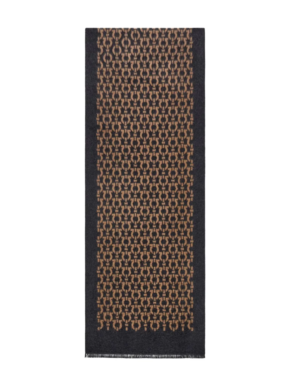 Ferragamo gancini-pattern silk scarf | Image 2