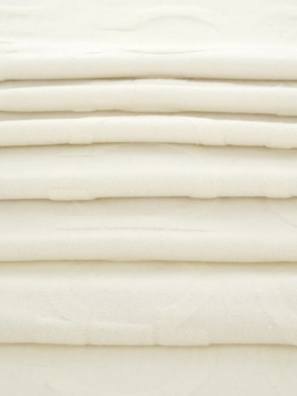 Ferragamo Gancini Jacquard Logo Scarf In White