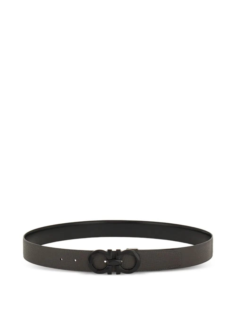 Ferragamo reversible gancini belt | Grey | Image 1