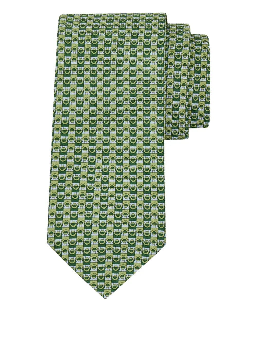 Ferragamo gancini-print silk tie | Image 2