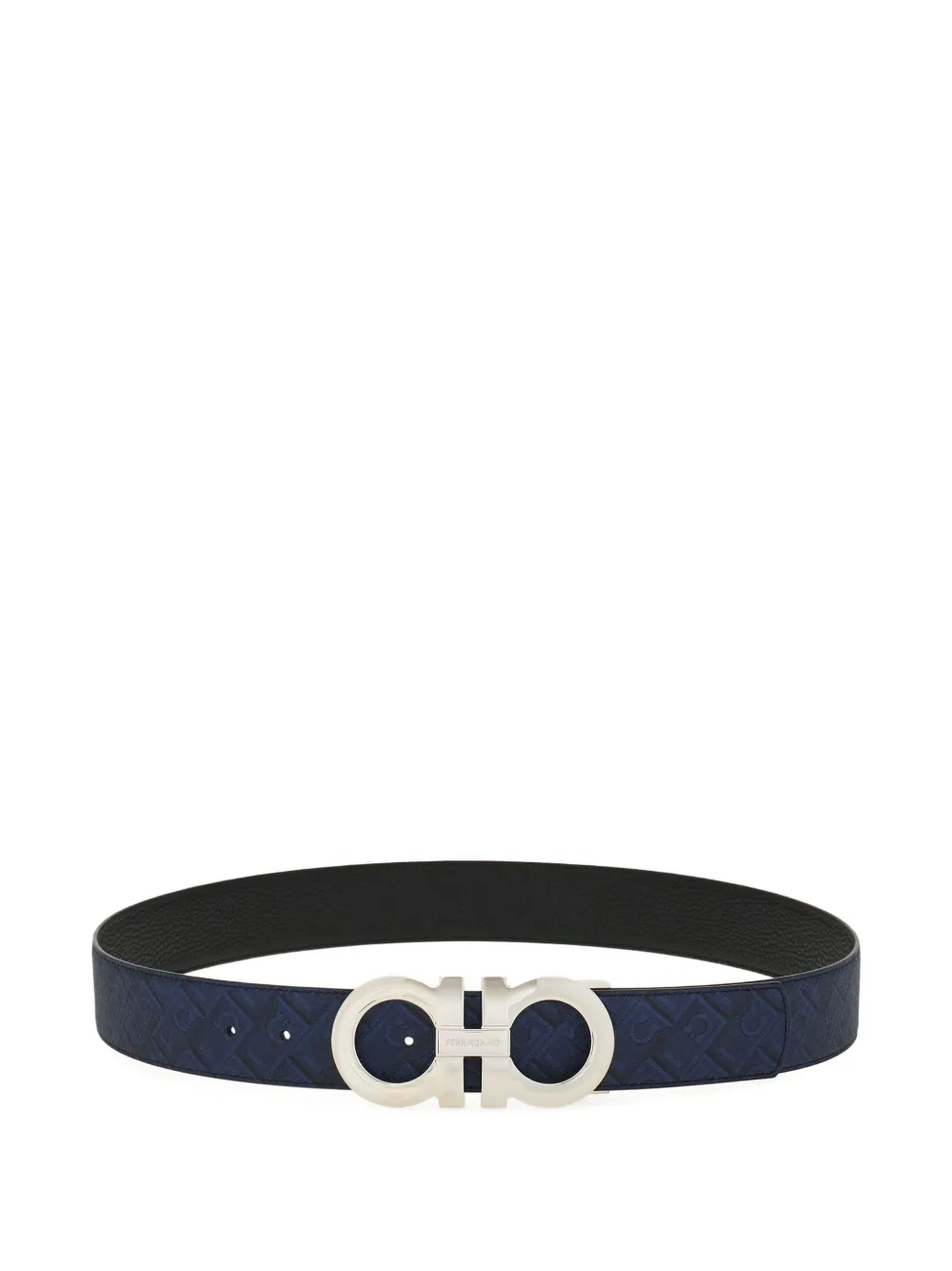 Ferragamo reversible Gancini buckle belt - Blue