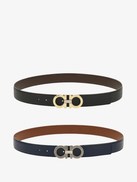 Ferragamo reversible Gancini-buckle belt