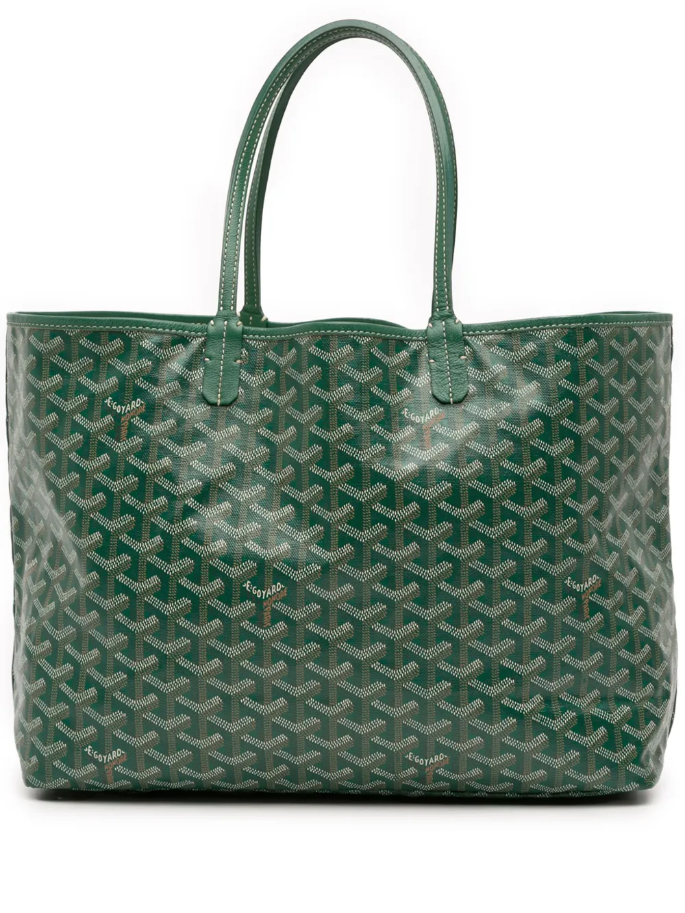 Goyard Pre-Owned 2019 Goyardine Saint Louis PM tote bag | Green | Image 1
