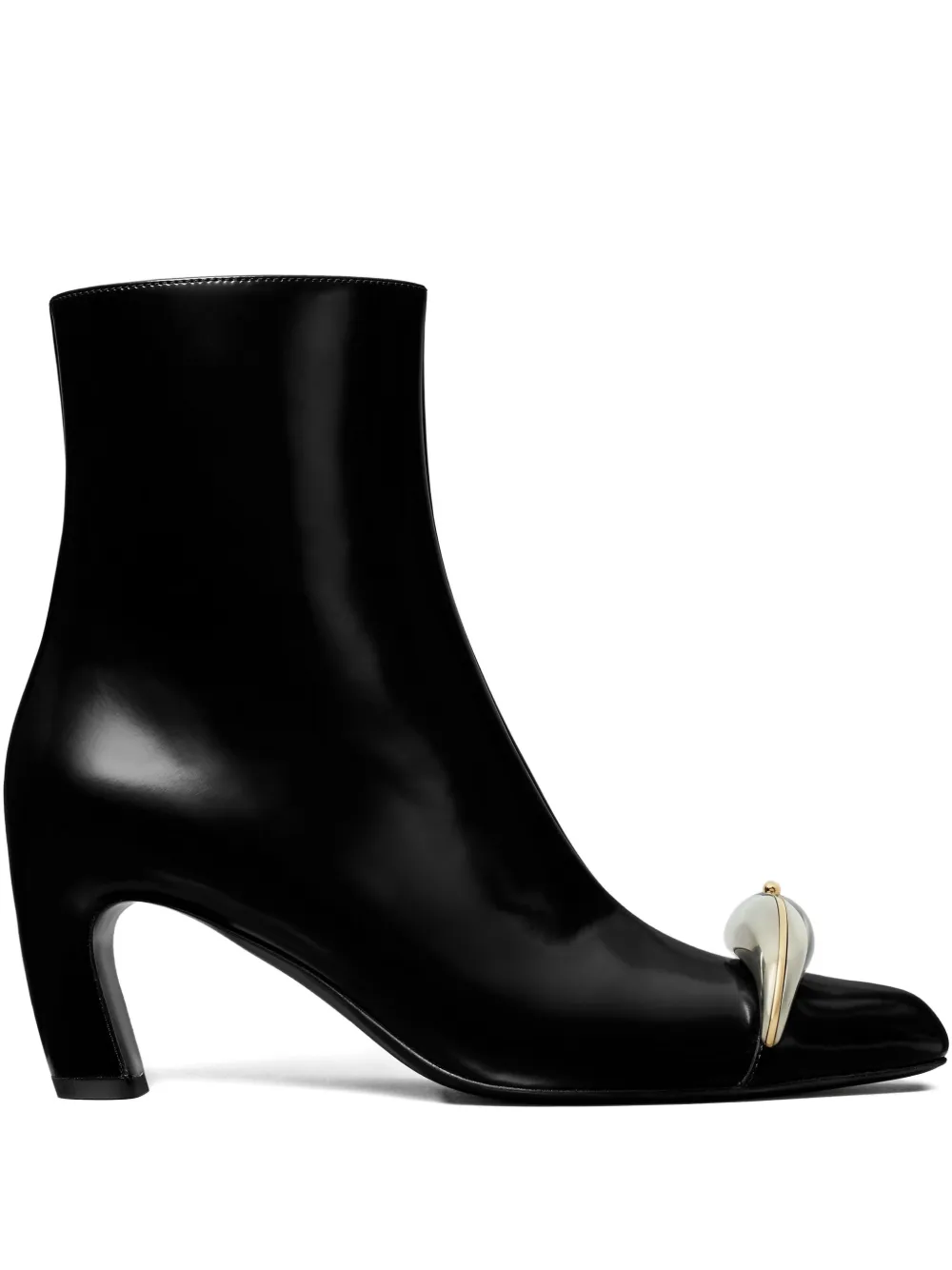 Tory Burch 65mm pierced xl ankle boot Zwart