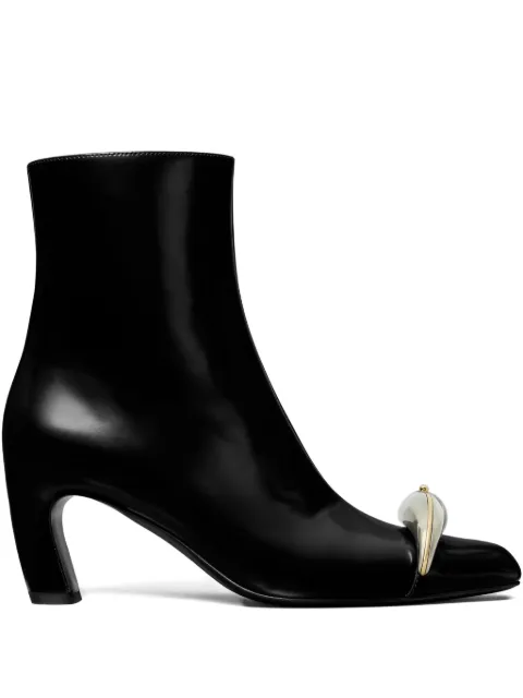 Tory Burch 65mm pierced xl ankle boots
