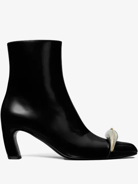Tory Burch Enkellaarzen met geperforeerde details