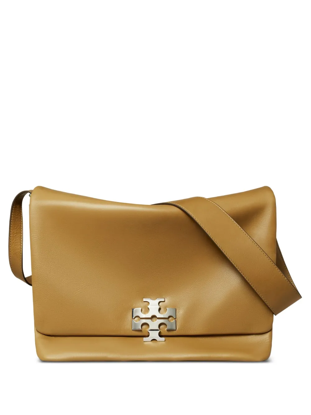 Tory Burch large Charlie shoulder bag - Marrone