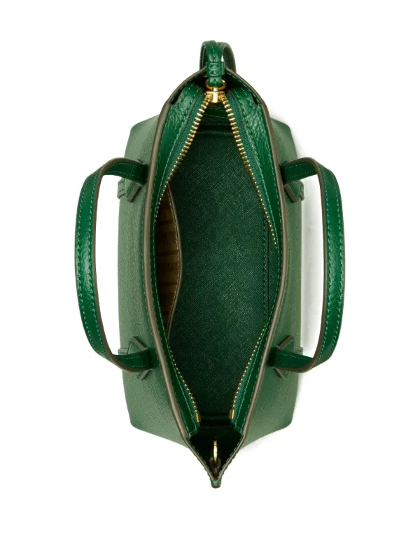 Tory Burch Perry Topstitch Mini Bag | Green | FARFETCH