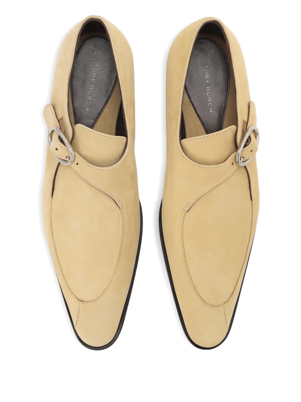 Tory Burch Buckle-fastening Loafers In Neutral