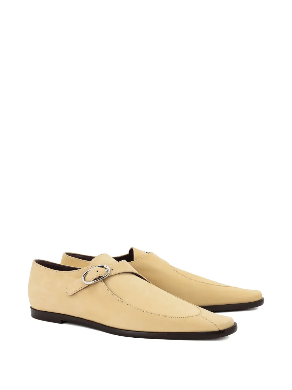 Tory Burch buckle-fastening loafers - Beige