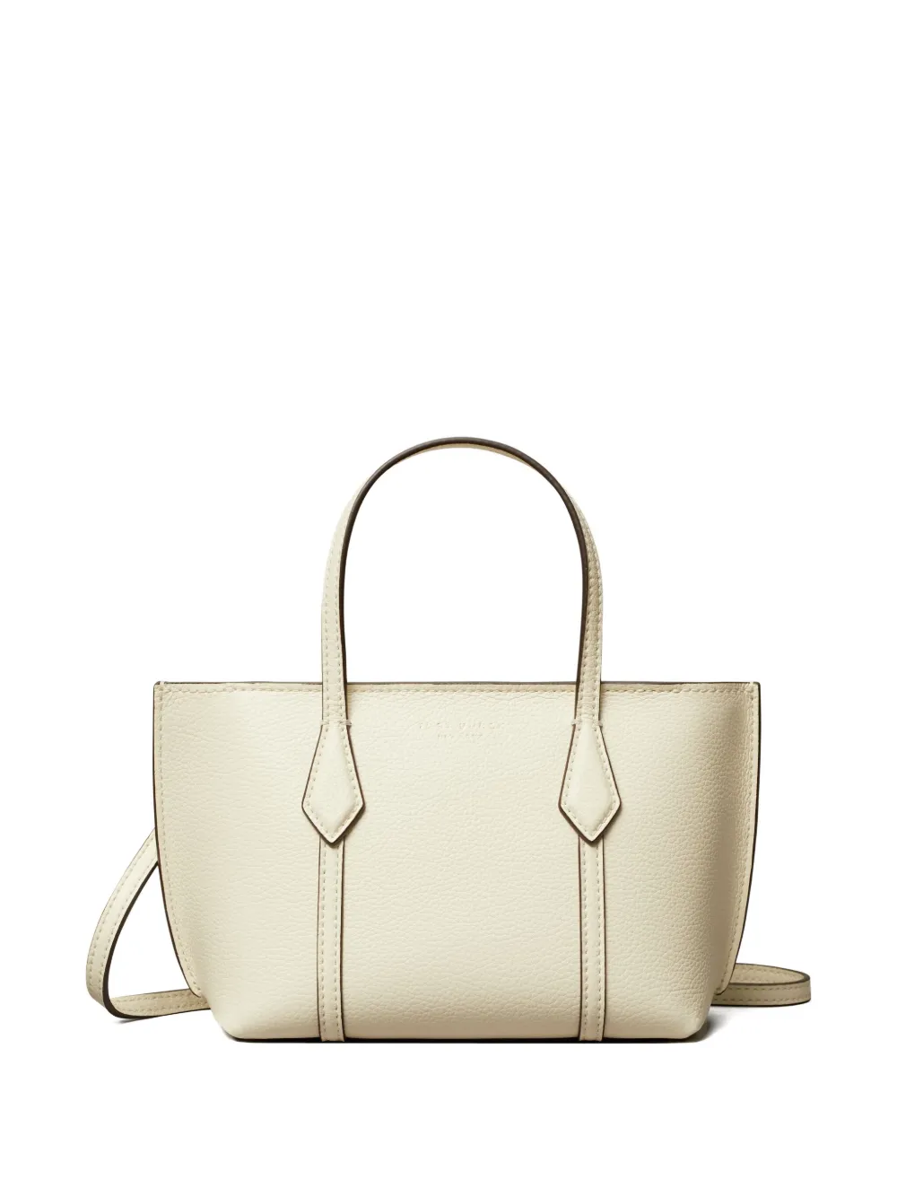 Tory Burch Borsa tote Perry mini - Toni neutri