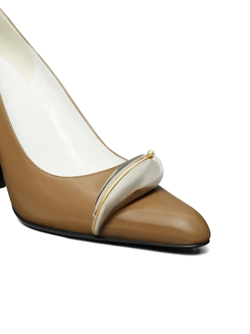 Tory Burch 90mm pierced pumps Bruin