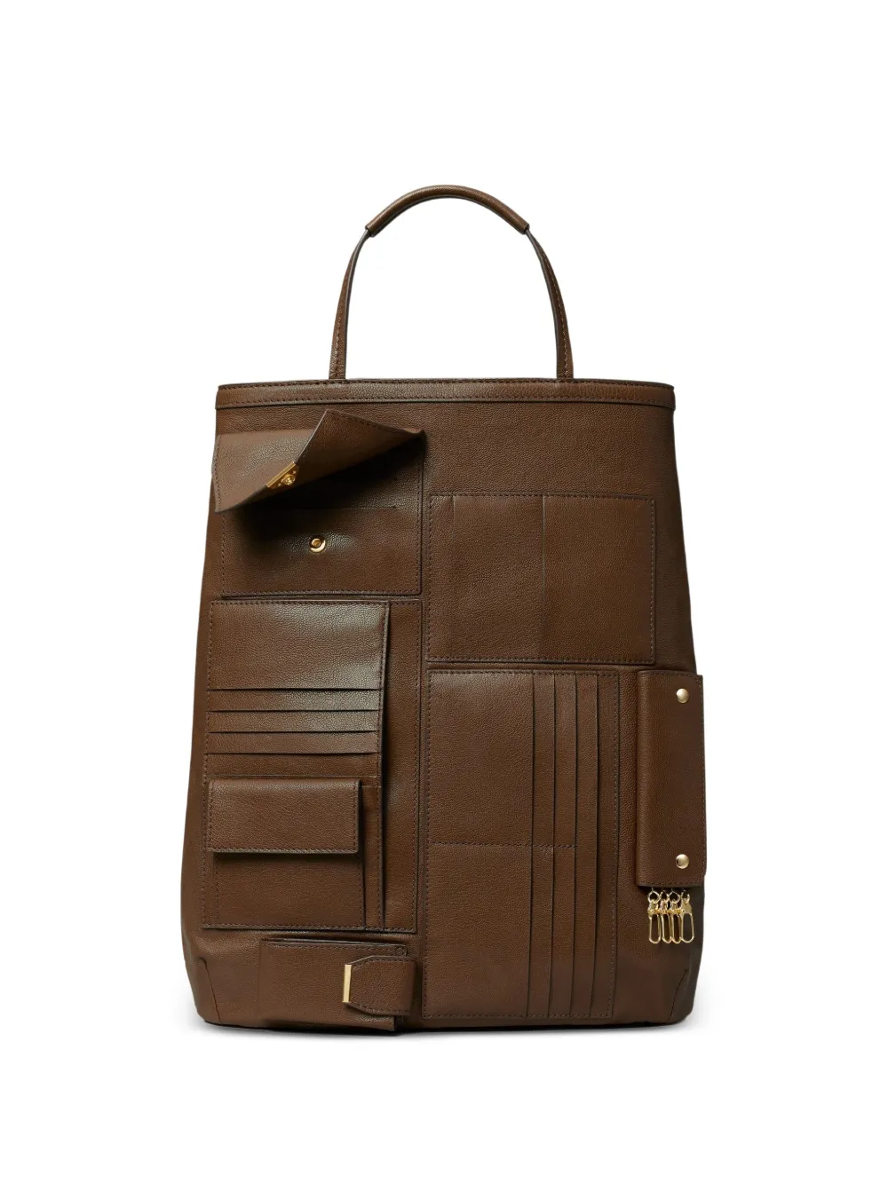 Tory Burch cabas à poches multiples | marron | Image 1