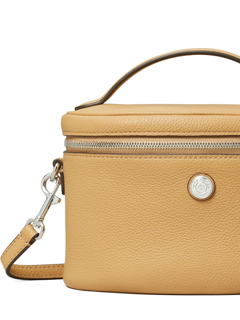 Tory Burch Pebble Soft Vanity Case In Neutral
