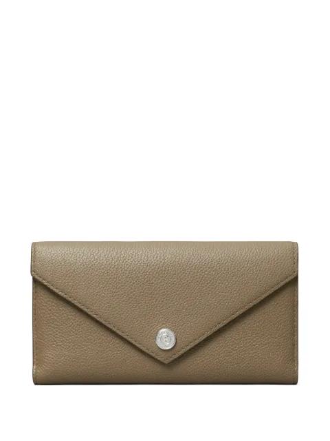 Tory Burch pebble envelope long wallet
