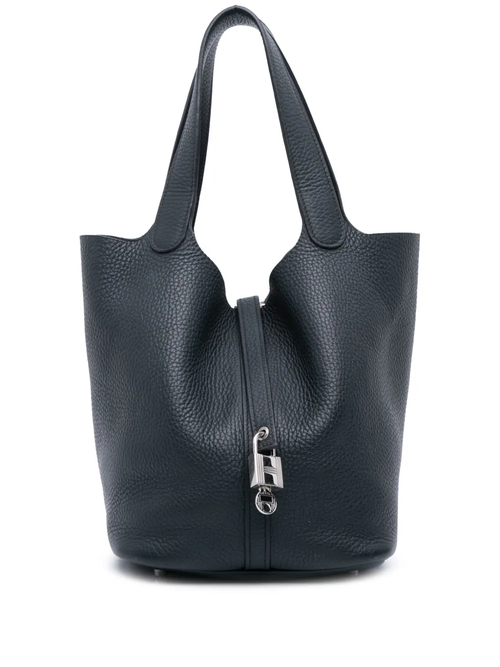 Hermès Pre-Owned 2011 Clemence Picotin Lock 22 handbag | Grey | Image 1