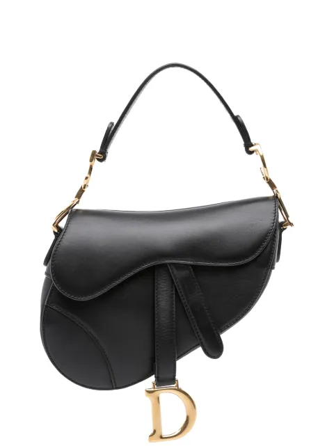Christian Dior Pre-Owned bolsa satchel Saddle mini de piel de becerro 2018
