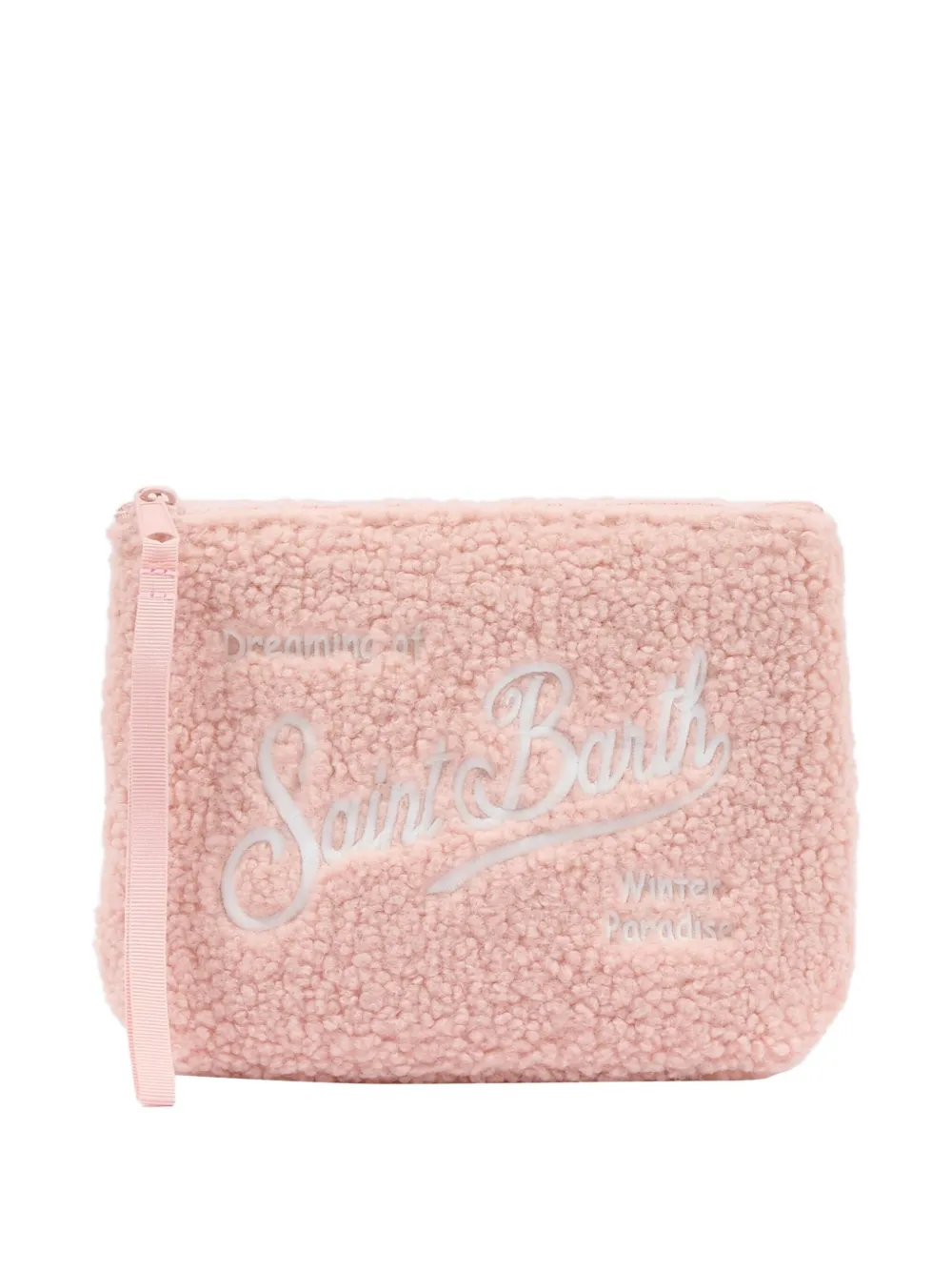 Mc2 Saint Barth Sherpa Pouch In Pink