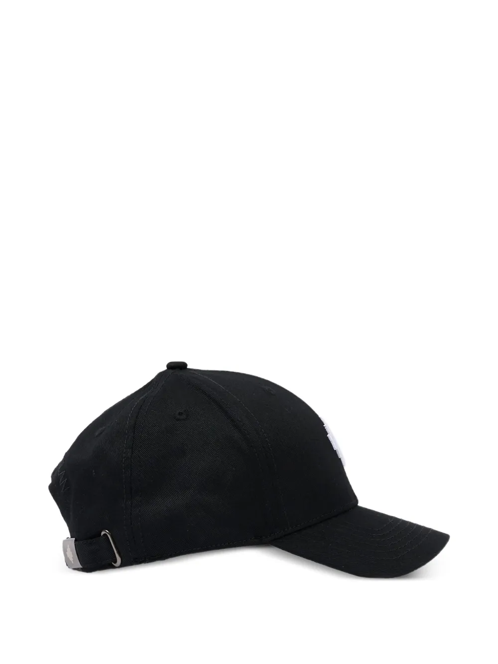 COUNTY OF MILAN Pet met borduurwerk Zwart