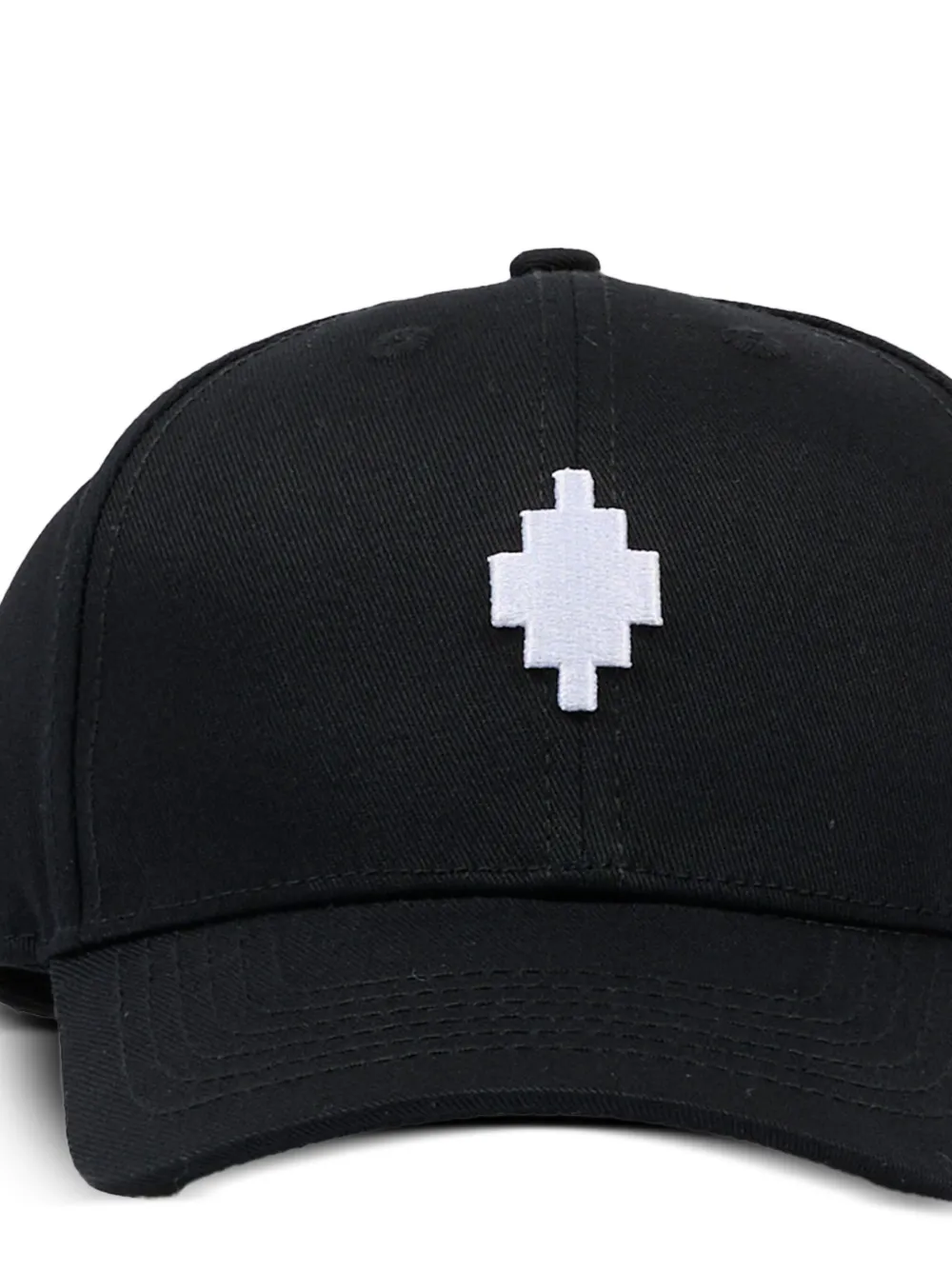 COUNTY OF MILAN Pet met borduurwerk Zwart