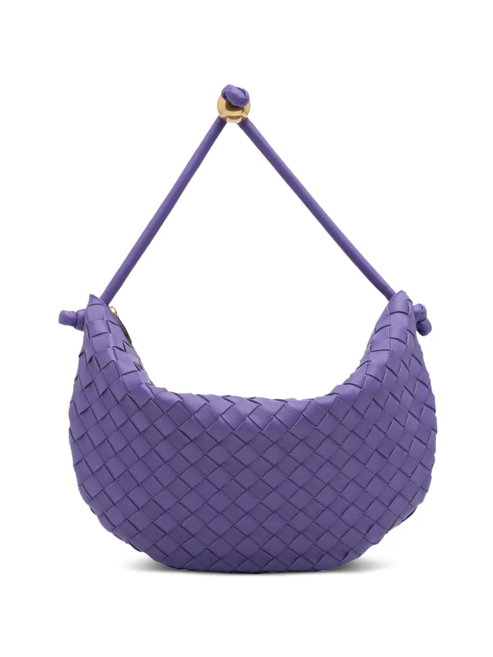 Bottega Veneta Pre-Owned 2012-2025 スモール ナッパ イントレチャート ターンポーチ ハンドバッグ -