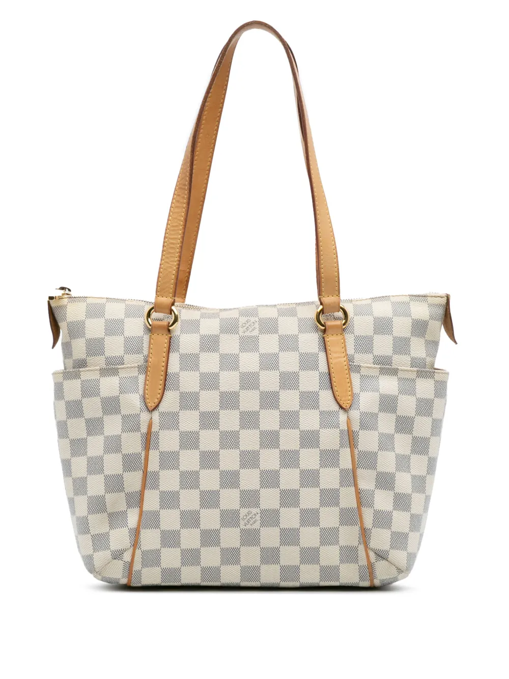 Louis Vuitton Pre-Owned 2011 ダミエ アズール トータリー PM トートバッグ - ホワイト Louis Vuitton Pre-Owned 2011 ダミエ アズール トータリー PM トートバッグ - ホワイト