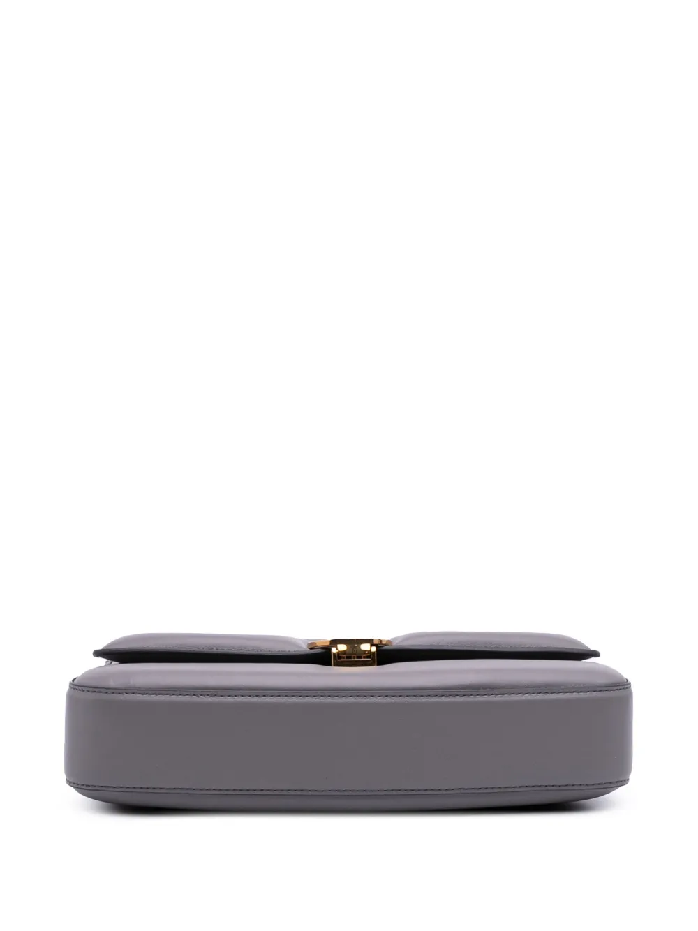 Pre-owned Stella Mccartney 2022-2025 Alter Mat S Wave Padded Shoulder Bag In Gray