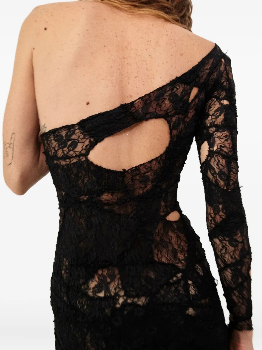 Oh Carla one-sleeve lace mini dress | Cocktail & Party Dresses | Image 2