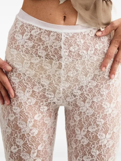 Oh Carla lace flared trousers