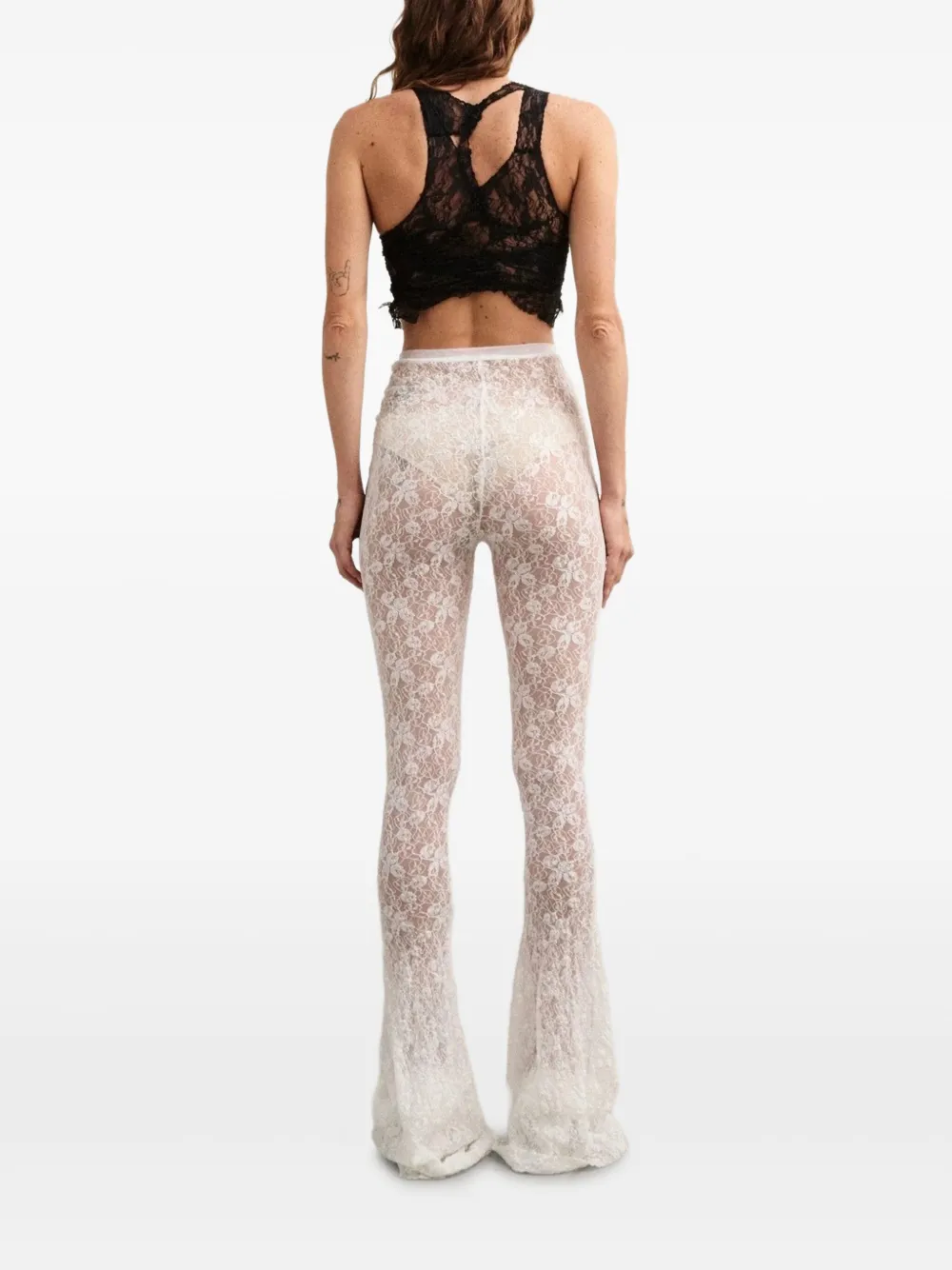Oh Carla lace flared trousers | Flared & Bell-Bottom Pants | Image 2