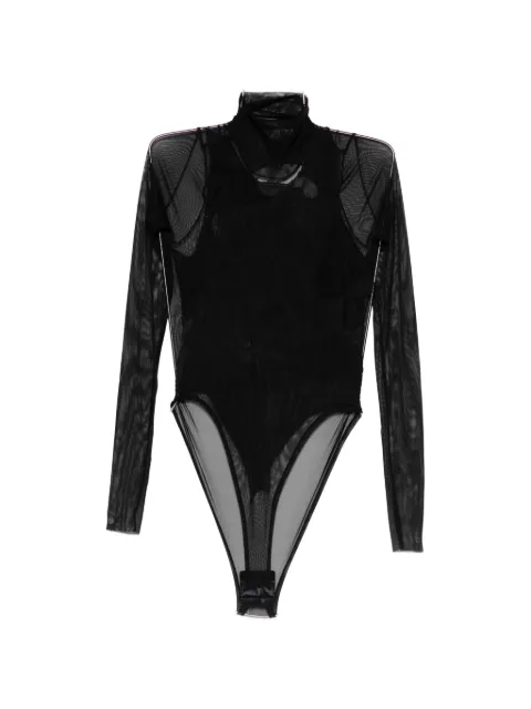 Oh Carla mesh long-sleeved bodysuit