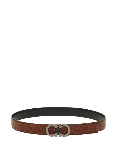 Ferragamo Reversible and adjustable Gancini belt
