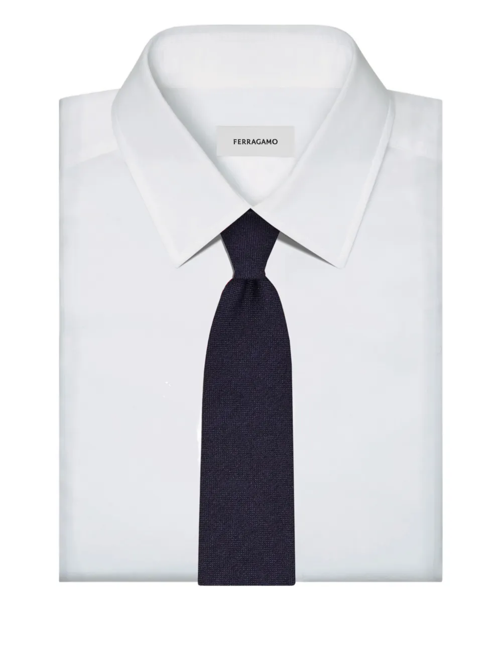 Ferragamo Zijden stropdas Blauw
