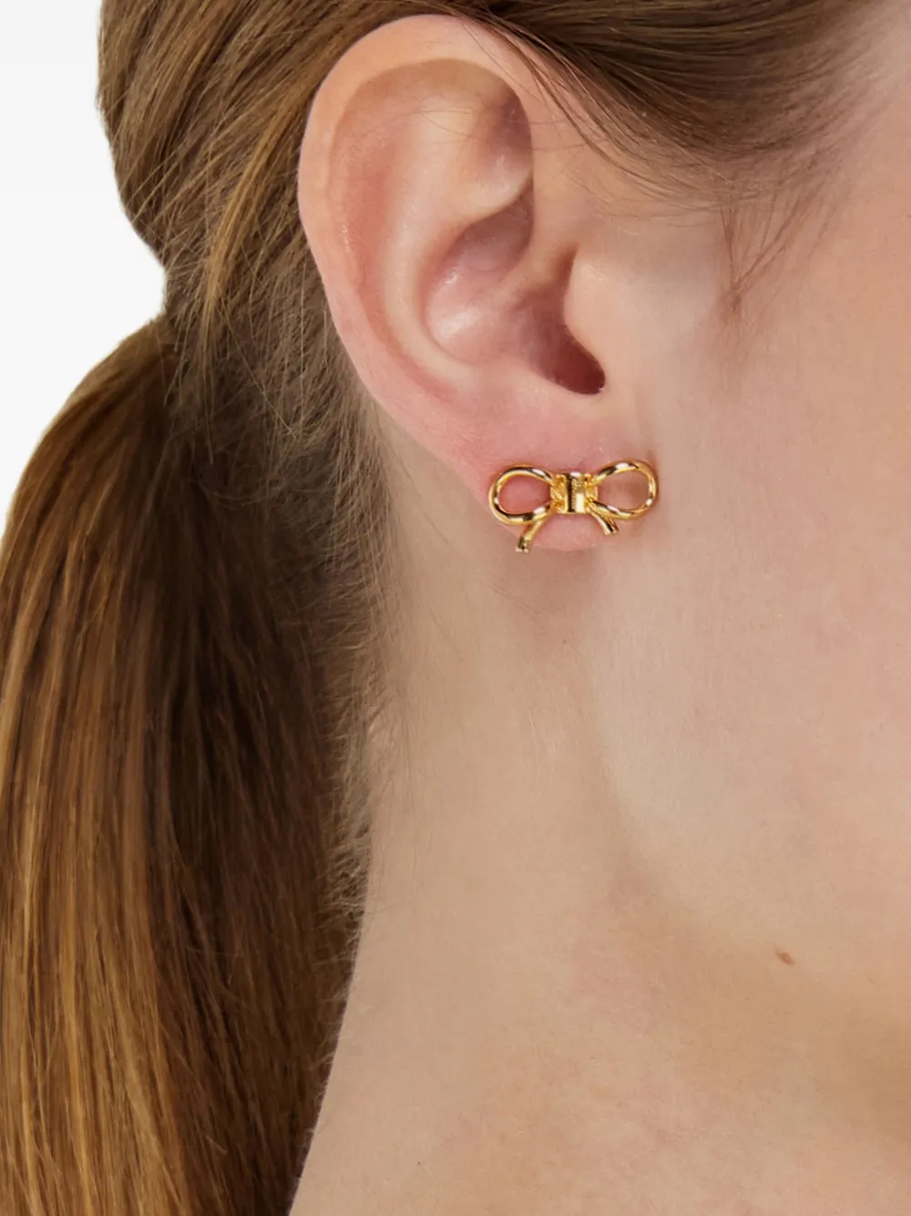 Ferragamo Oorbellen met strik - Goud