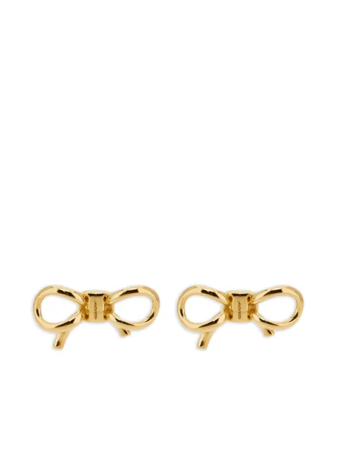 Ferragamo bow-stud earrings