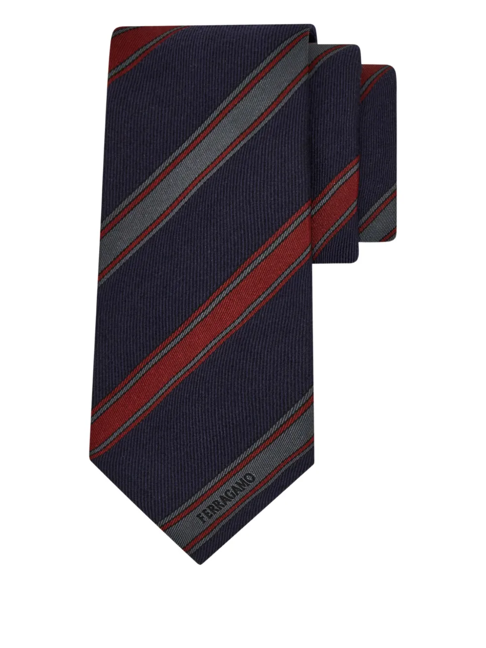 Ferragamo jacquard striped-pattern tie | Image 2